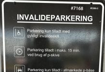 Private parkering selskaber og handicapbiler